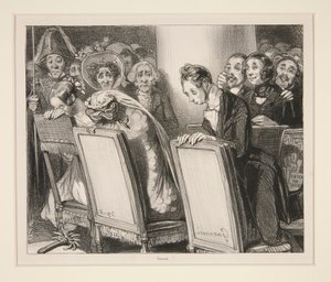 Eine Vernunftehe von Paul Gavarni