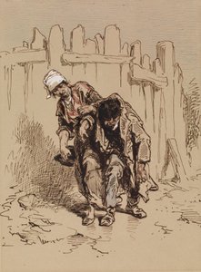 Frau, die einen Mann unterstützt