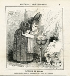 Illustration von Hadol (1835-1875) in The Charivari