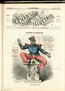 La Chanson illustrée (Zeitschrift), Nummer 39 von Paul Hadol