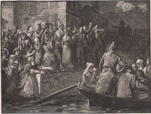 Rückzug der Royalisten aus Toulon AD 1793 von Paul Hardy