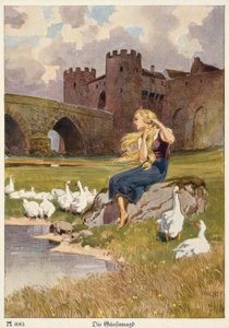 Die Gänsemagd von Paul Hey