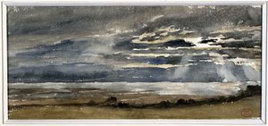 Sonnenuntergang von Paul Huet