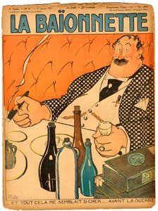 Cover von „La Baionnette“, Satirisch in Farben