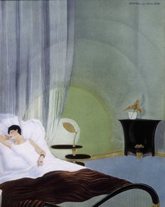 Schlaf - von Paul Iribe. (1883-1935) von Paul Iribe