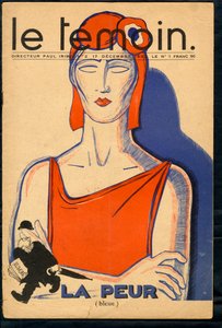 Der Temoin, Satirisch in Farben von Paul Iribe