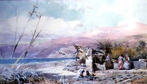 Der alte spanische Brunnen von Paul Jacob Naftel