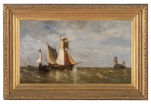 Mündung der Schelde von Paul Jean Clays