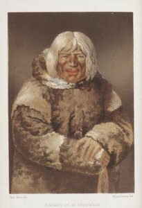 Porträt eines Eskimos, veröffentlicht 1859