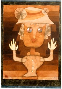 Eine Puppe, 1923 von Paul Klee