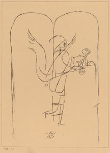 Ein Genius serviert ein kleines Frühstück von Paul Klee