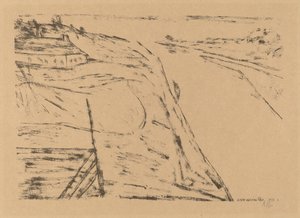 Blick auf einen Fluss, 1912