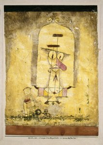 Tanze, du Monster, zu meinem sanften Lied!, 1922 von Paul Klee
