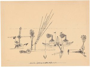 Zeichnung für gelben Hafen, 1921-1926