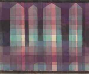 Vier Türme, 1923 von Paul Klee