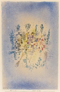 Häuser am Park von Paul Klee