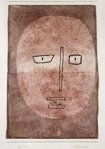 Maske mit drei Zähnen von Paul Klee