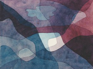 Berg und Luft Synthetisch von Paul Klee