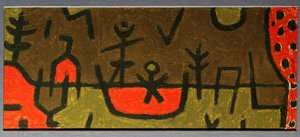 Teich im Park von Paul Klee