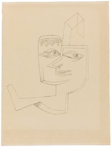 Porträt einer coolen Frau von Paul Klee