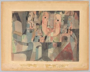Der Mann der Reise von Paul Klee