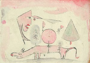 Das schamlose Tier, 1920 von Paul Klee