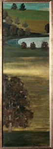 Blick auf das Aartal, Schweiz von Paul Klee