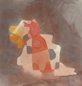 Frau, die sich zurücklehnt, 1929