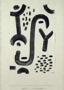 Y isoliert von Paul Klee