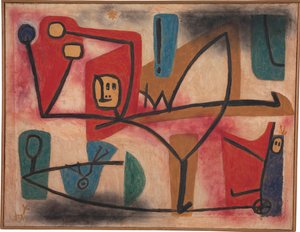 Übermut, 1939 von Paul Klee