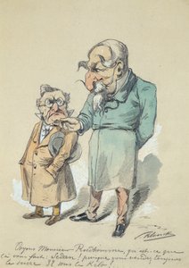 Monsieur Prudhomme und Napoleon III von Paul Klenck