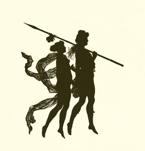 Ein Sommernachtstraum, Silhouette von Paul Konewka
