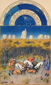 Dezember - das Château de Vincennes, 15. Jahrhundert, 1939
