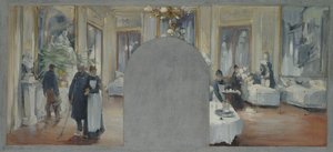 Innenraum des Théâtre Français, 1871 von Paul Louis Delance