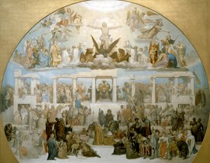 Soziale Palingenese (Skizze), 1848 von Paul Marc Joseph Chenavard