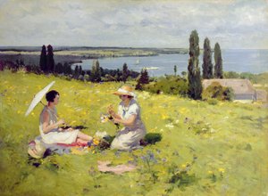 Blumen pflücken