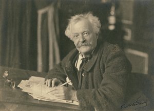 [Félix Nadar, am Schreibtisch sitzend] von Paul Nadar