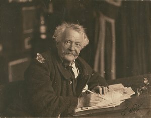 Félix Nadar am Schreibtisch von Paul Nadar