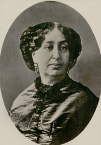Porträt der Schriftstellerin George Sand