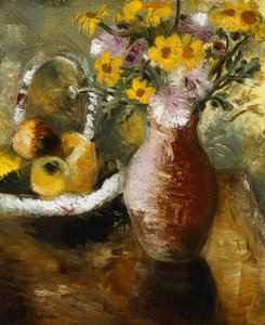 Sommerblumen in einer Vase