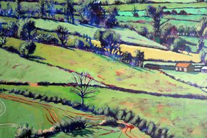 Pentre Nahaufnahme 2, 2019 von Paul Powis