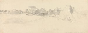 Nottingham Castle von Paul Sandby