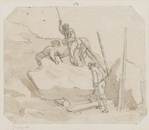 Steinbrucharbeiter