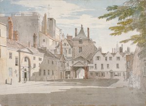 Scotland Yard mit einem Teil des Bankettsaals, Whitehall, Westminster, London