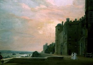 Schloss Windsor: Nordterrasse