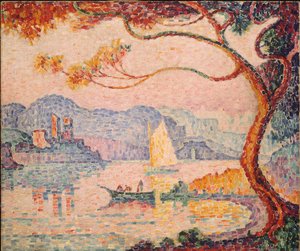 Antibes, Petit Port de Bacon, 1917 von Paul Signac