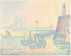 Abend (Le soir) von Paul Signac