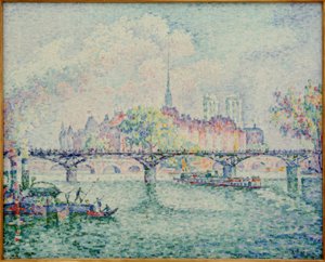 Der Pont des Arts von Paul Signac