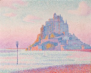 Mont Saint-Michel, Sonnenuntergang