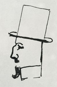 Porträt von Félix Fénéon von Paul Signac